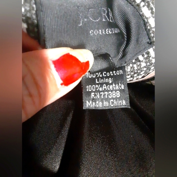 - J Crew Beaded Collar Blazer Women's Size 0 - Picture 12 of 12